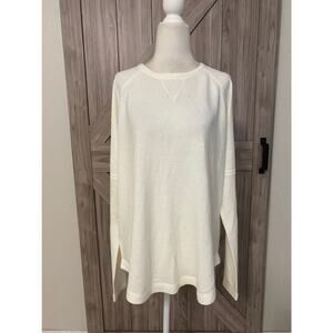 NWOT Sweet Romeo extra large cream long sleeve sweater